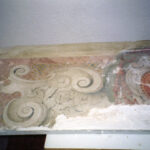 Affresco staccato PRIMA del restauro