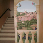 trompe l'oeil su muro