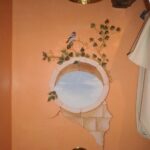 trompe l'oeil su muro